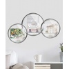 image:imageUmbra Infinity Picture Frame Floating Photo Display for Desk or Wall 5X7 MAT BRASChrome