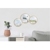 image:imageUmbra Infinity Picture Frame Floating Photo Display for Desk or Wall 5X7 MAT BRASMatte Brass
