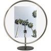 image:imageUmbra Infinity Picture Frame Floating Photo Display for Desk or Wall 5X7 MAT BRASPewter