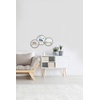 image:imageUmbra Infinity Picture Frame Floating Photo Display for Desk or Wall 5X7 MAT BRASPewter