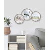 image:imageUmbra Infinity Picture Frame Floating Photo Display for Desk or Wall 5X7 MAT BRASPewter
