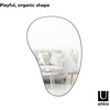 image:imageUmbra Pebble Wall Mirror 24x36 Modern Design TitaniumTitanium
