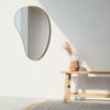 image:imageUmbra Pebble Wall Mirror 24x36 Modern Design TitaniumTitanium
