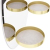 image:imageUmbra Perch 24 Brass Wall MirrorBrass