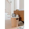 image:imageUmbra Prisma Picture Frame Floating Metal Wall Mount 5x7 Brass  Steel wire construction unique geometric shape displays photo between glass desk or tabletop use hardware includedBlack