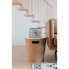 image:imageUmbra Prisma Picture Frame Floating Metal Wall Mount 5x7 Brass  Steel wire construction unique geometric shape displays photo between glass desk or tabletop use hardware includedBlack