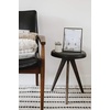 image:imageUmbra Prisma Picture Frame Floating Metal Wall Mount 5x7 Brass  Steel wire construction unique geometric shape displays photo between glass desk or tabletop use hardware includedBlack