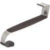 image:imageUmbra Schnook Over the Door Hooks 3Hook BlackNickel  Rubber tips protect clothes no hardware needed holds 5 lbs each measures 18x8 inches bathroom or bedroom useSingle Hook