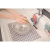 image:imageUmbra Sink Mat Clear Gray Sink Functional AntiSlip Protective Mat Kitchen Meridian Sink Liner