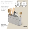 image:imageUmbra Sling Compact Dish Rack for Drying Dishes Cutlery and More Folds Away for Compact Storage