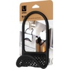 image:imageUmbra Sling Flexible Sink Caddy Elastic NonSlip Sponge Holder Black  Rubber material perforated base for drainage prevents moisture buildup fits faucet necks easy rinse cleanBlack