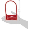 image:imageUmbra Sling Flexible Sponge Holder for Kitchen Sink Customizable NonSlip Caddy Organizer Also Holds Dish Scrub Brush or Dishcloth Red