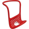 image:imageUmbra Sling Flexible Sponge Holder for Kitchen Sink Customizable NonSlip Caddy Organizer Also Holds Dish Scrub Brush or Dishcloth Red