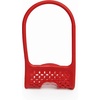 image:imageUmbra Sling Flexible Sponge Holder for Kitchen Sink Customizable NonSlip Caddy Organizer Also Holds Dish Scrub Brush or Dishcloth Red