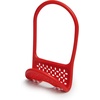 image:imageUmbra Sling Flexible Sponge Holder for Kitchen Sink Customizable NonSlip Caddy Organizer Also Holds Dish Scrub Brush or Dishcloth Red