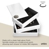image:imageUmbra Spindle Jewelry Box Rotating Organizer 3 Compartments White75 x 45 x 5 inches