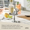 image:imageUmbra Tipsy Bottle Opener Sculptural Bar Accessory Chrome  Freestanding design decorative countertop display easy to locateChrome
