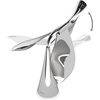 image:imageUmbra Tipsy Bottle Opener Sculptural Bar Accessory Chrome  Freestanding design decorative countertop display easy to locateChrome