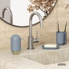 image:imageUmbra Touch Hand Soap Dispenser Plastic Liquid Pump Bottle Durable and Refillable for Bathroom or Kitchen Sink Slate BlueSlate Blue