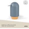 image:imageUmbra Touch Hand Soap Dispenser Plastic Liquid Pump Bottle Durable and Refillable for Bathroom or Kitchen Sink Slate BlueSlate Blue