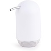 image:imageUmbra Touch Hand Soap Dispenser Plastic Liquid Pump Bottle Durable and Refillable for Bathroom or Kitchen Sink Slate BlueWhite
