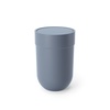 image:imageUmbra Touch Trash Can with Lid Bathroom Garbage Can 16 Gallon White  Matte finish compact design fits office or kitchen easy wipe clean recycled plasticSlate Blue