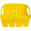 image:imageUmbra Tub Dish Drying Rack  Lightweight SelfDraining Dish Rack for Kitchen Sink and Counter at Home RV or Motorhome Smoke Black 330590582Canary Yellow