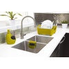 image:imageUmbra Tub Dish Drying Rack  Lightweight SelfDraining Dish Rack for Kitchen Sink and Counter at Home RV or Motorhome Smoke Black 330590582Canary Yellow