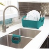 image:imageUmbra Tub Dish Drying Rack  Lightweight SelfDraining Dish Rack for Kitchen Sink and Counter at Home RV or Motorhome Smoke Black 330590582Mint
