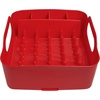 image:imageUmbra Tub Dish Drying Rack  Lightweight SelfDraining Dish Rack for Kitchen Sink and Counter at Home RV or Motorhome Smoke Black 330590582Red