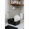 image:imageUmbra Tub Dish Drying Rack  Lightweight SelfDraining Dish Rack for Kitchen Sink and Counter at Home RV or Motorhome Smoke Black 330590582Smoke