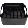 image:imageUmbra Tub Dish Drying Rack  Lightweight SelfDraining Dish Rack for Kitchen Sink and Counter at Home RV or Motorhome Smoke Black 330590582Smoke