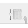 image:imageUmbra Tub Dish Drying Rack  Lightweight SelfDraining Dish Rack for Kitchen Sink and Counter at Home RV or Motorhome Smoke Black 330590582White