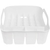 image:imageUmbra Tub Dish Drying Rack  Lightweight SelfDraining Dish Rack for Kitchen Sink and Counter at Home RV or Motorhome Smoke Black 330590582White