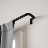 image:imageUmbra Twilight Curtain Rod Wrap Around Blackout 66 to 144 Inches Nickel  Steel supports up to 22 lbs includes all hardware fits grommet and pocket styles adjustable brackets matte finishBlack