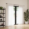 image:imageUmbra Twilight Curtain Rod Wrap Around Blackout 66 to 144 Inches Nickel  Steel supports up to 22 lbs includes all hardware fits grommet and pocket styles adjustable brackets matte finishDark Bronze
