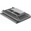 image:imageUmbra Udry Dish Drying Rack Over Sink Foldable 16 Slots Dark Grey  Absorbent microfiber mat arms extend 13 to 22 inches utensil caddy included machine washableOver the Sink Pack of 3