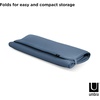 image:imageUmbra Udry Dish Rack and Microfiber Drying Mat  SpaceSaving Design Folds Up for Easy Storage Basic Rack DenimDenim