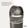 image:imageUmbra Venti Trash Can Swing Top Lid Kitchen Garbage Can 16 Gallon Pewter  Stable and durable build easy wipe clean maintenance indoor or outdoor use commercial or residential plasticPewter