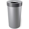 image:imageUmbra Vento Open Top 165Gallon Kitchen Trash Large BlackNickel amp Vento Open Top 165Gallon Kitchen Trash Large Garbage Can for Indoor Outdoor or Commercial Use 165 Gallon GreySteelPewter