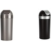 image:imageUmbra Vento Open Top 165Gallon Kitchen Trash Large BlackNickel amp Vento Open Top 165Gallon Kitchen Trash Large Garbage Can for Indoor Outdoor or Commercial Use 165 Gallon GreySteelPewter