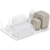 image:imagePeggy Kitchen Drawer Cupboard Organizer Tray  Adjustable Storage System For Food Containers Cookware Serveware Utensils and More White  Nonslip feet fits cabinets or shelves quick assembly 32 pegs included impactresistant plasticWhite