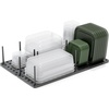 image:imagePeggy Kitchen Drawer Cupboard Organizer Tray  Adjustable Storage System For Food Containers Cookware Serveware Utensils and More White  Nonslip feet fits cabinets or shelves quick assembly 32 pegs included impactresistant plasticGrey