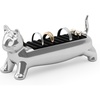 image:imageUmbra Ali Cat Ring Holder Jewelry Storage Holds 9 Rings Chrome  Metal construction velvet padded base scratch protection gift for holidays birthdays and more