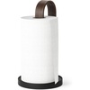 image:imageUmbra Bellwood Zewa Standing Kitchen Roll Holder and Paper Roll Holder for Kitchen Towels BlackWalnutBlackWalnut