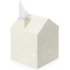 image:imageUmbra Casa Tissue Box Cover House Shaped Kleenex Box Holder Square White  Adds decorative touch to rooms easy one hand retrieval wipe with damp cloth durable plasticOcean Sand
