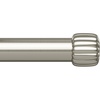 image:imageUmbra Cleo Curtain 1 Rod for Window Drapery Adjustable Length 36 to 66 Set Includes Finials and Mounting Hardware GoldNickel