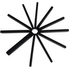image:imageUmbra Fanfare Silicone Trivet Set of 2 Black