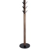 image:imageUmbra Flapper Coat Rack Flip Down Clothing Rack 9 Hooks WhiteNaturalBlackWalnut