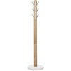 image:imageUmbra Flapper Coat Rack Flip Down Clothing Rack 9 Hooks WhiteNaturalWhiteNatural